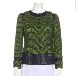 Proenza Schouler Green Tween Evening Jacket
